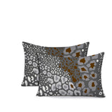 Ashly Zebra Print Indoor/Outdoor Reversible Rectangular Pillow