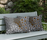 Ashly Zebra Print Indoor/Outdoor Reversible Rectangular Pillow