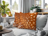 Ashly Zebra Print Indoor/Outdoor Reversible Square Pillow