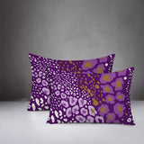 Ashly Zebra Print Indoor/Outdoor Reversible Rectangular Pillow