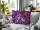 Ashly Zebra Print Indoor/Outdoor Reversible Square Pillow