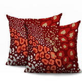 Ashly Zebra Print Indoor/Outdoor Reversible Square Pillow