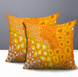 Ashly Zebra Print Indoor/Outdoor Reversible Square Pillow