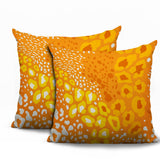 Ashly Zebra Print Indoor/Outdoor Reversible Square Pillow