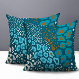 Ashly Zebra Print Indoor/Outdoor Reversible Square Pillow
