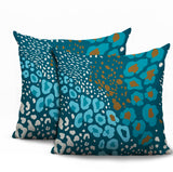 Ashly Zebra Print Indoor/Outdoor Reversible Square Pillow