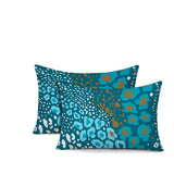 Ashly Zebra Print Indoor/Outdoor Reversible Rectangular Pillow