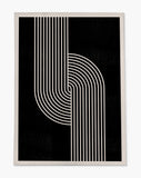 Askia low pile chair mat in Black