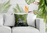 Asty Zebra Reversible Indoor/Outdoor Square Pillow