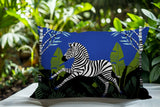 Asty Zebra Reversible Indoor/Outdoor Square Pillow