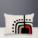 Atan Abstract Reversible Indoor/Outdoor Rectangular Pillow