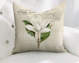 Aurelie Floral Reversible Indoor/Outdoor Square Pillow