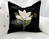 Aurelie Floral Reversible Indoor/Outdoor Square Pillow