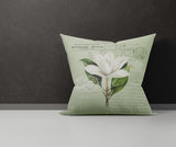 Aurelie Floral Reversible Indoor/Outdoor Square Pillow