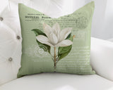 Aurelie Floral Reversible Indoor/Outdoor Square Pillow