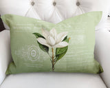 Aurelie Floral Reversible Indoor/Outdoor Rectangular Pillow