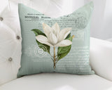 Aurelie Floral Reversible Indoor/Outdoor Square Pillow