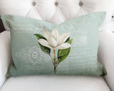 Aurelie Floral Reversible Indoor/Outdoor Rectangular Pillow