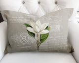 Aurelie Floral Reversible Indoor/Outdoor Rectangular Pillow