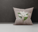 Aurelie Floral Reversible Indoor/Outdoor Square Pillow