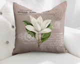 Aurelie Floral Reversible Indoor/Outdoor Square Pillow