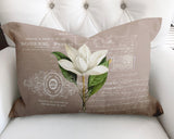 Aurelie Floral Reversible Indoor/Outdoor Rectangular Pillow