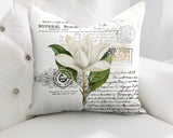 Aurelie Floral Reversible Indoor/Outdoor Square Pillow