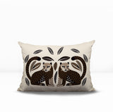 Ayra Leopard Reversible Indoor/Outdoor Lumbar Pillow