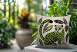 Ayra Leopard Reversible Indoor/Outdoor Lumbar Pillow
