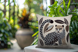 Ayra Leopard Reversible Indoor/Outdoor Lumbar Pillow