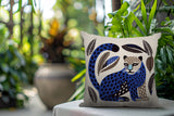 Ayra Leopard Reversible Indoor/Outdoor Lumbar Pillow