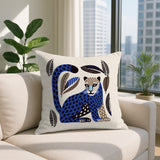 Ayra Leopard Reversible Indoor/Outdoor Lumbar Pillow