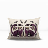 Ayra Leopard Reversible Indoor/Outdoor Lumbar Pillow
