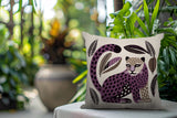Ayra Leopard Reversible Indoor/Outdoor Lumbar Pillow