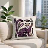 Ayra Leopard Reversible Indoor/Outdoor Lumbar Pillow