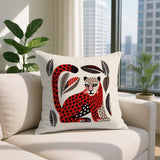 Ayra Leopard Reversible Indoor/Outdoor Lumbar Pillow