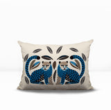 Ayra Leopard Reversible Indoor/Outdoor Lumbar Pillow
