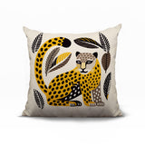 Ayra Leopard Reversible Indoor/Outdoor Square Pillow
