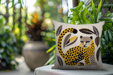 Ayra Leopard Reversible Indoor/Outdoor Lumbar Pillow