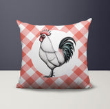 Rooster Indoor/Outdoor Reversible Square Pillow