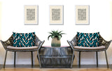 Jules Zebra Print Indoor/Outdoor Reversible Rectangular Pillow