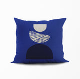 Baako Abstract Reversible Indoor/Outdoor Square Pillow