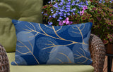 Baka Botanical Reversible Indoor/Outdoor Rectangular Pillow