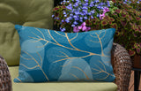 Baka Botanical Reversible Indoor/Outdoor Rectangular Pillow