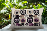 Bako Lion Reversible Indoor/Outdoor Rectangular Pillow
