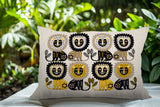 Bako Lion Reversible Indoor/Outdoor Rectangular Pillow