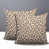 Ballen Zebra Print Indoor/Outdoor Reversible Square Pillow