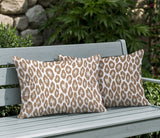 Ballen Zebra Print Indoor/Outdoor Reversible Rectangular Pillow
