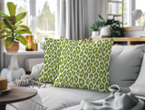 Ballen Zebra Print Indoor/Outdoor Reversible Square Pillow