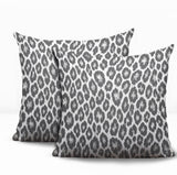 Ballen Zebra Print Indoor/Outdoor Reversible Square Pillow